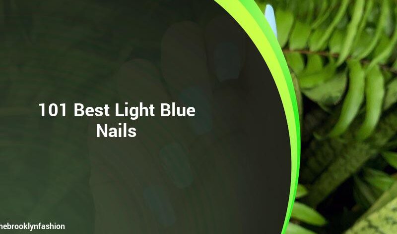101 Light Blue Nails