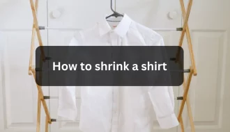 How to shrink a shirt