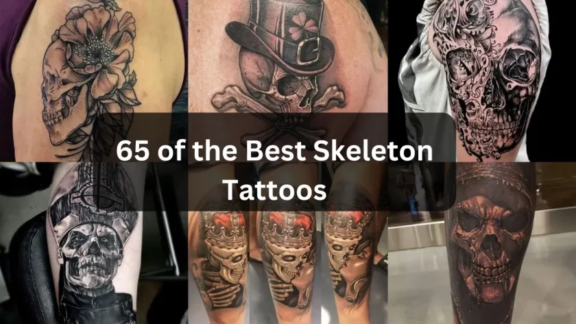 65 of the Best Skeleton Tattoos (1)